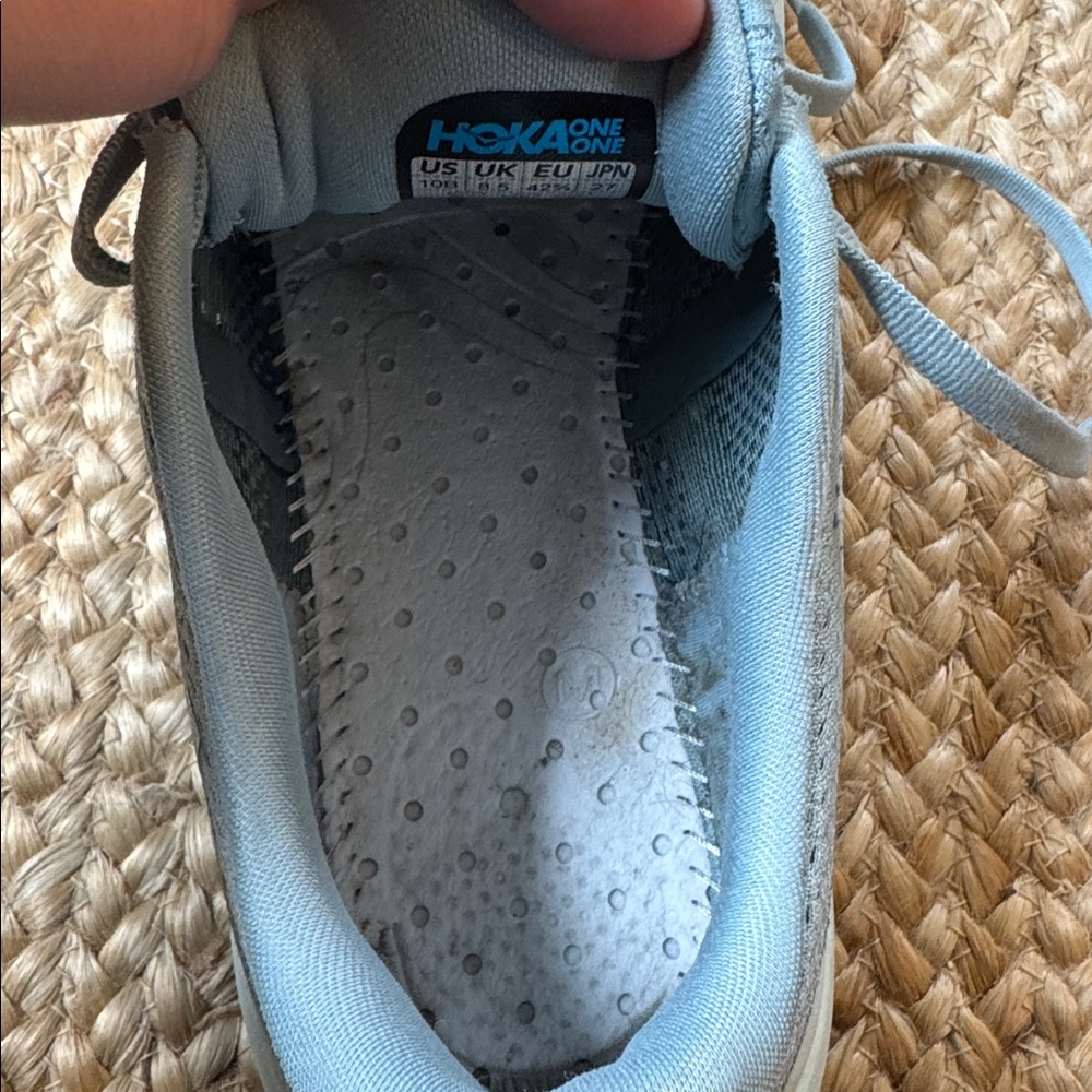 Hoka 10B Rincon 4 Women’s Blue Sneakers - Picture 3 of 11